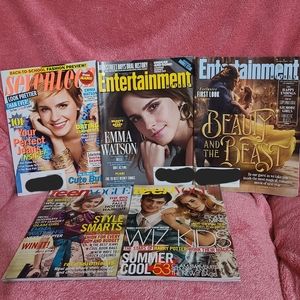 Bundle of Emma Watson magazines
